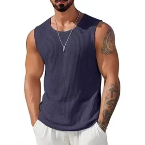 Men's Workout Tank Top  Casual Soft Sleeveless Gym Muscle Shirts Bodybuilding Tee Menswear Round Neck Basketball Compression Basketball Compression Shorts Sport   Vests Plain