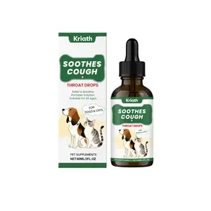 Kriath Pet Herbal Throat Nourishing Liquid Is A Gentle Herbal Throat Support And Comfortable Nourishing Care Supplement