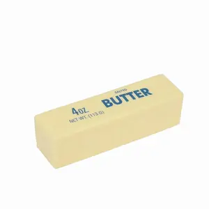 Giant 24cm/9.4 Inch Scented Realistic Butter Stick Squishy Collectible Ornament, Super Soft Slow Rising Squeeze Stress Relief Fidget Toy, Cute Home Office Desk Display Decor, Unique Gift for Squishy Collectors