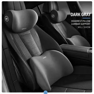 Lumbar Support Pillow for Office Chair and Car Seat, Ergonomic Memory Foam Back Cushion with Adjustable Straps.summervibes