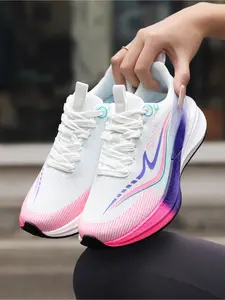 2026 New Arrival Spring Uniesx Breathable Mesh Running Shoes Women’s Casual Footwear Lightweight Upper Platform Sole Non‑Slip Design Men’s Outdoor Sports Sneakers Jogging Multiple Scenarios Unisex Casual Shoes Size 35-45