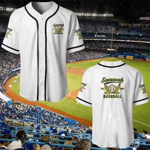 Retro Savannah Baseball Baseball Jerseys, Vintage Soft Baseball Jerseys,  Banana fan gift