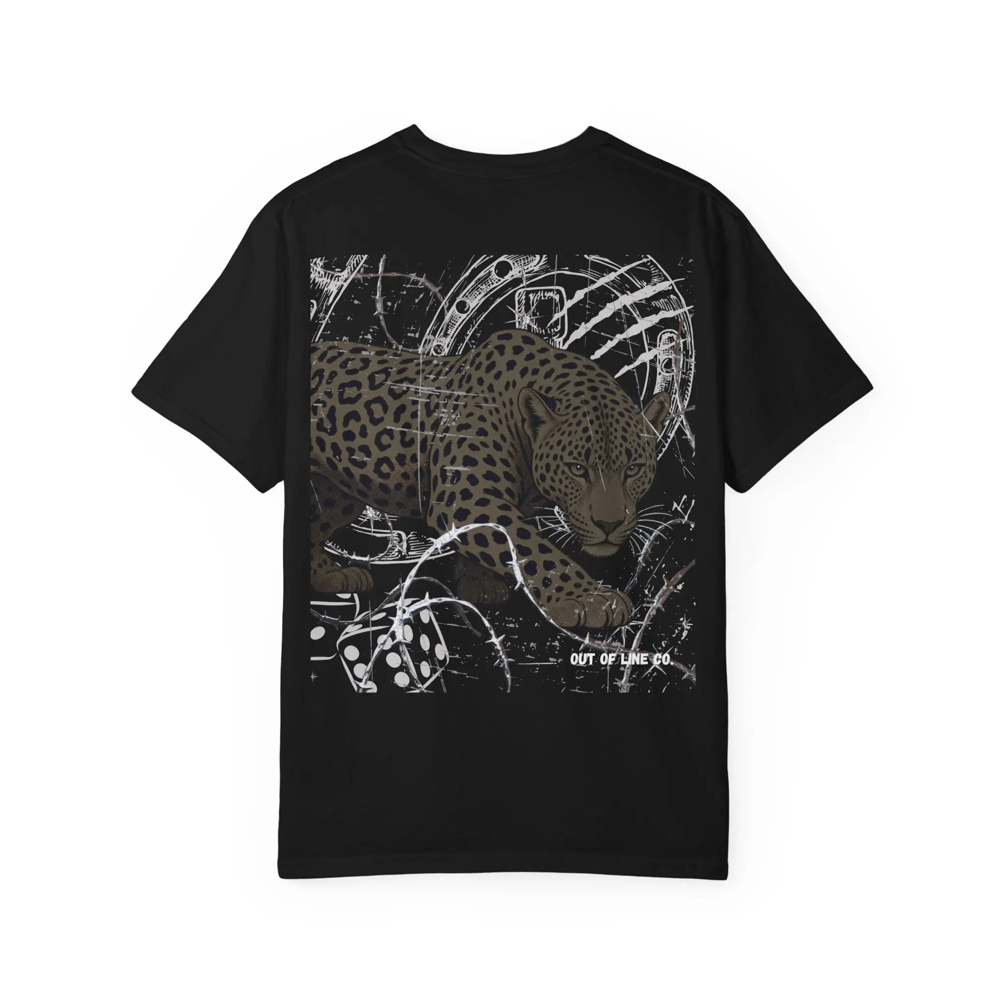 Unisex Comfort Colors Graphic Tee- “Luck Runs Wild” OOL Design