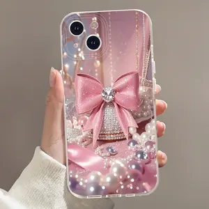 B338 Whitewashing Bright Realm Phone Cases for IPhone 16/15/14/13/12/11/Plus/Pro/Pro Max series