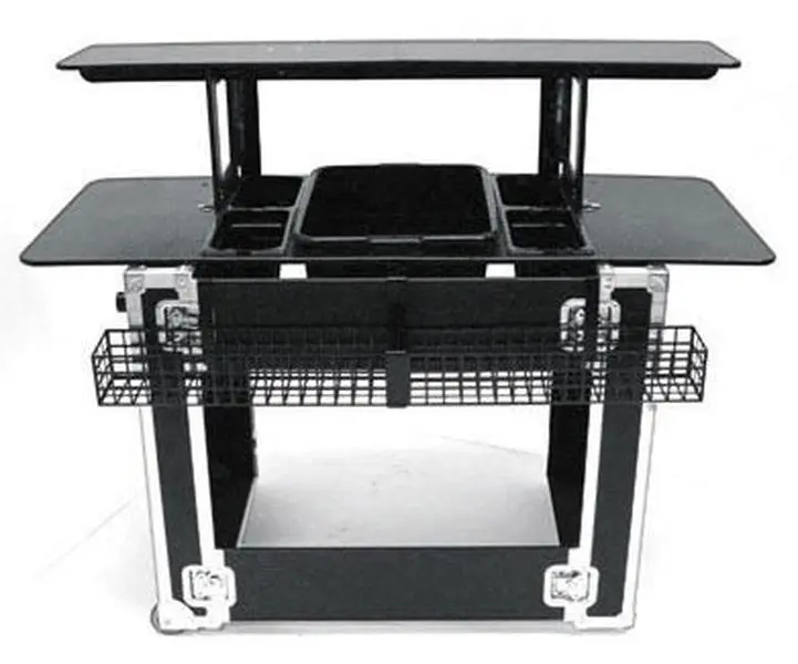 The Flairco™ Portable Bar, Compact, Marine Plastic Construction, Events Ready, with Portable Setup for Kitchenware, Barbecue Use