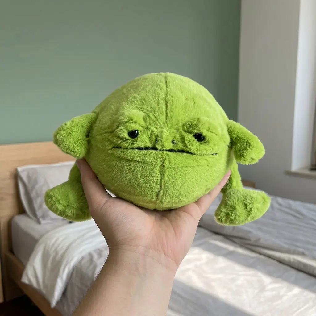 Jellycat Ricky Rain Frog Plush Toy Adorable Grumpy Green Frog Collectible Soft Cuddle Companion Gift for Frog Lovers