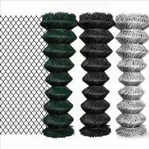 Enclosed farm enclosure wire mesh, galvanized iron wire protective net, tennis court fence net, orchard protective net, diamond-shaped wire mesh
