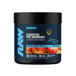 Raw Nutrition CBUM Chris Bumstead Essential Preworkout Supplement - 200mg Caffeine for Explosive Energy, L-Citrulline for Blood Flow Boost