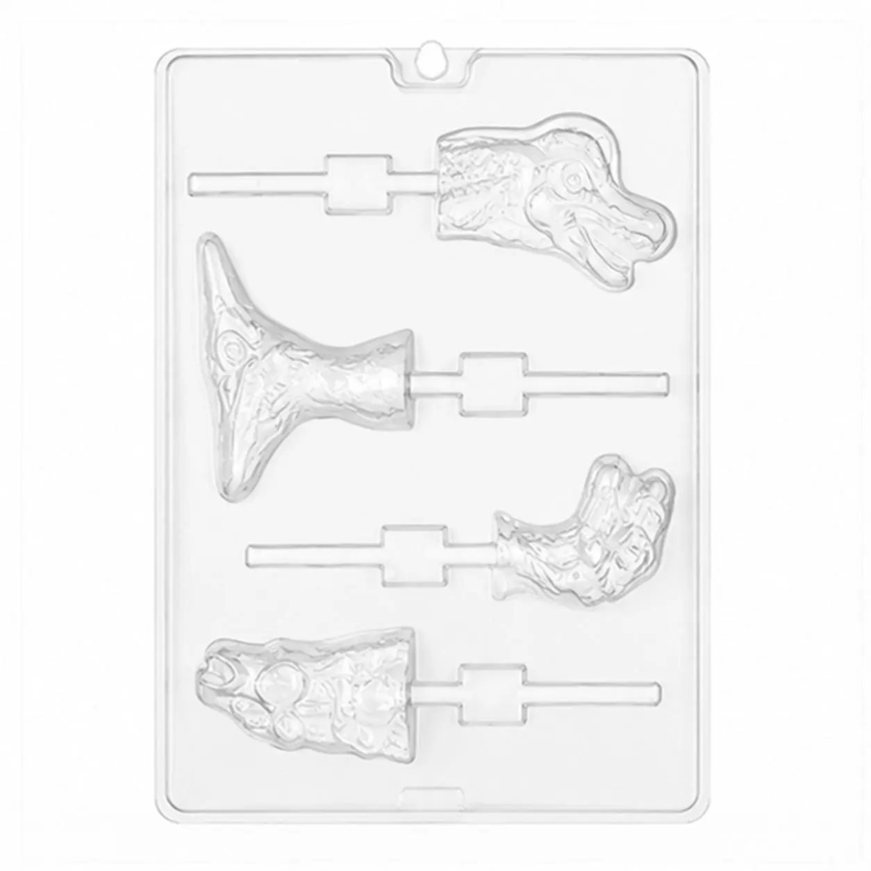 Dinosaurs Lolly Chocolate Mold