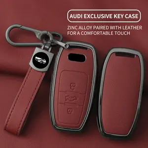 For Audi a Series Key Cover, Compatible with A4/a5/a6/a7/a8/q3/q5/q7/r8/s/rs Models, Scratch-Resistant & Durable Design, Car Key Protector
