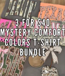 Camo Lovers Mystery Comfort Colors T-Shirt Bundle
