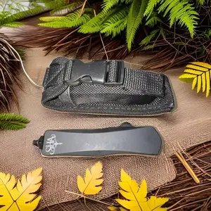 EDC Folding Pocket Knife - Lightweight Compact Utility Knife with Anti-Slip Nylon Handle, Durable Outdoor Tool for Camping, Hiking, Fishing, Survival & Everyday Carry