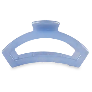 TELETIES - Open Hair Clip | Large | Blue Lagoon