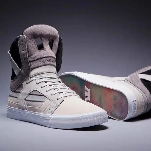 Supra Skytop Ⅱ Decade X 10th Anniversary Limited Gradient Suede High Street Men's Sneakers with Crystal Outsole Footwear