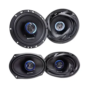 Autotek Street Machine 3-Way Car Audio Universal Coaxial Speakers, 6.5" & 6x9" Autotek Street Machine 3-Way Car Audio Universal Coaxial Speakers, 6.5" & 6x9"