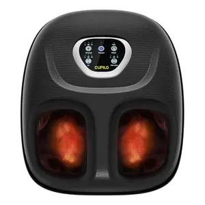Foot Massager with Heat, FSA HSA Eligible Shiatsu Foot Massager for Plantar Fasciitis,Adjustable Vibration & Pressure for Neuropathy Pain, Gifts for Women Men Mom Her, Fits Up to 13" -CPL-5522