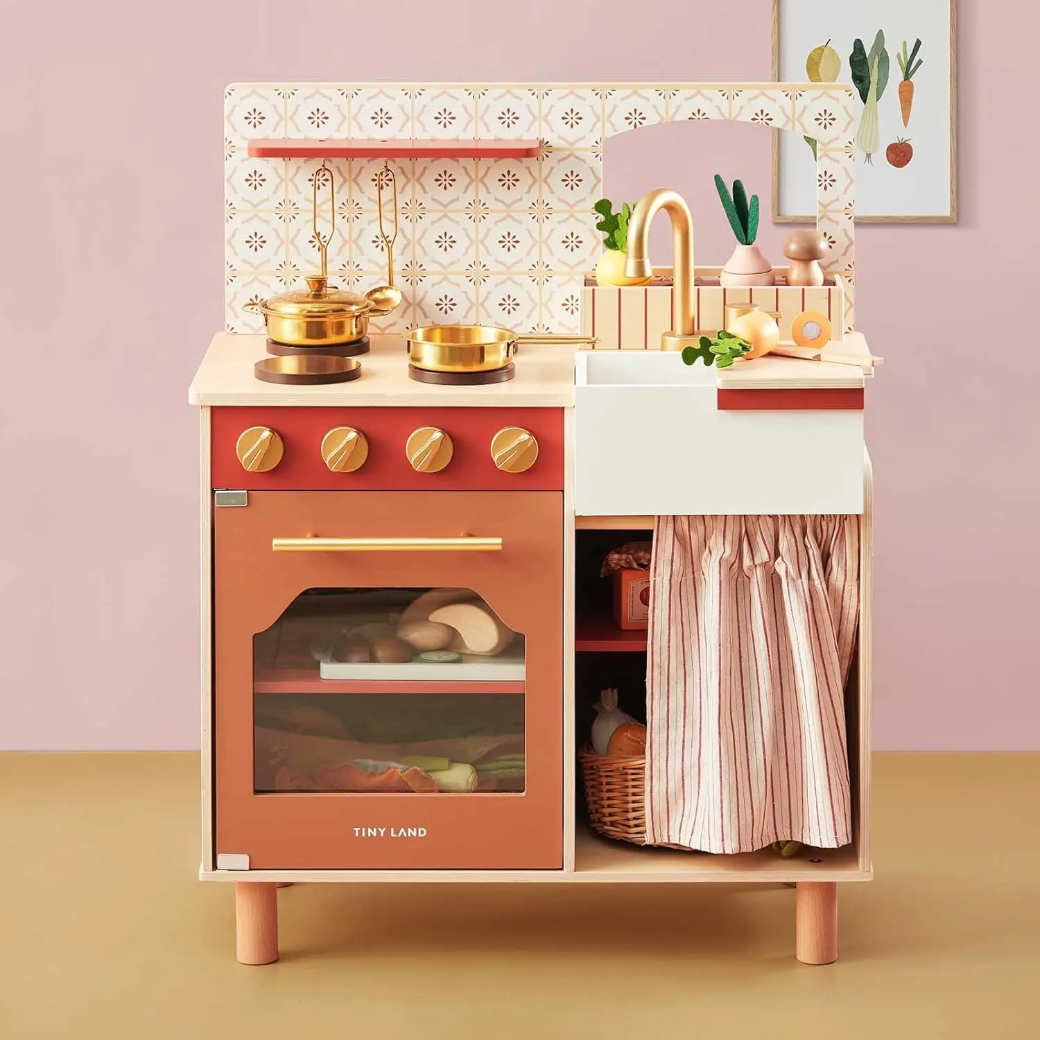 Tiny Land Honey Kitchenette Pretend KitchenSet