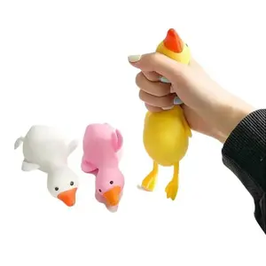 Cute Chick Squishy Arm Trainer – Soft Rubber Sensory Stress Relief Toy for Kids & Adults, Anxiety Relief Squeeze Ball, Party Favors, Gift Bag Stuffers, Birthday Presents for Boys & Girls