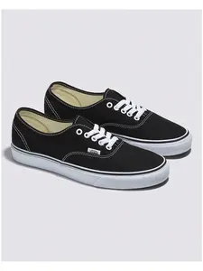 Vans Authentic Men's Trainers Black White - Authentic Design, Comfortable Fit, Versatile Style