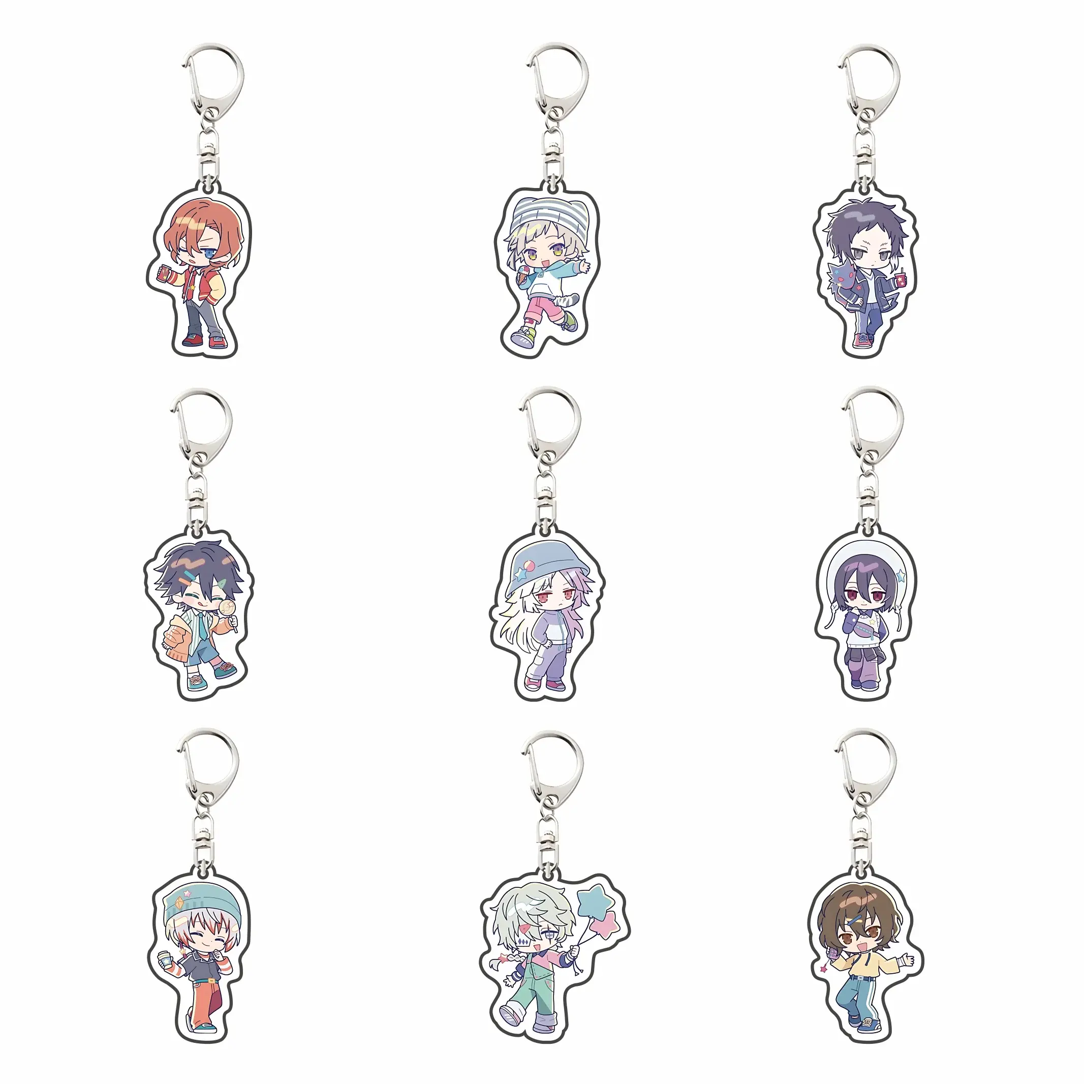 Bungo Stray Dogs Acrylic Keychain Atsushi Nakajima Tabletop, Gifts Key chain