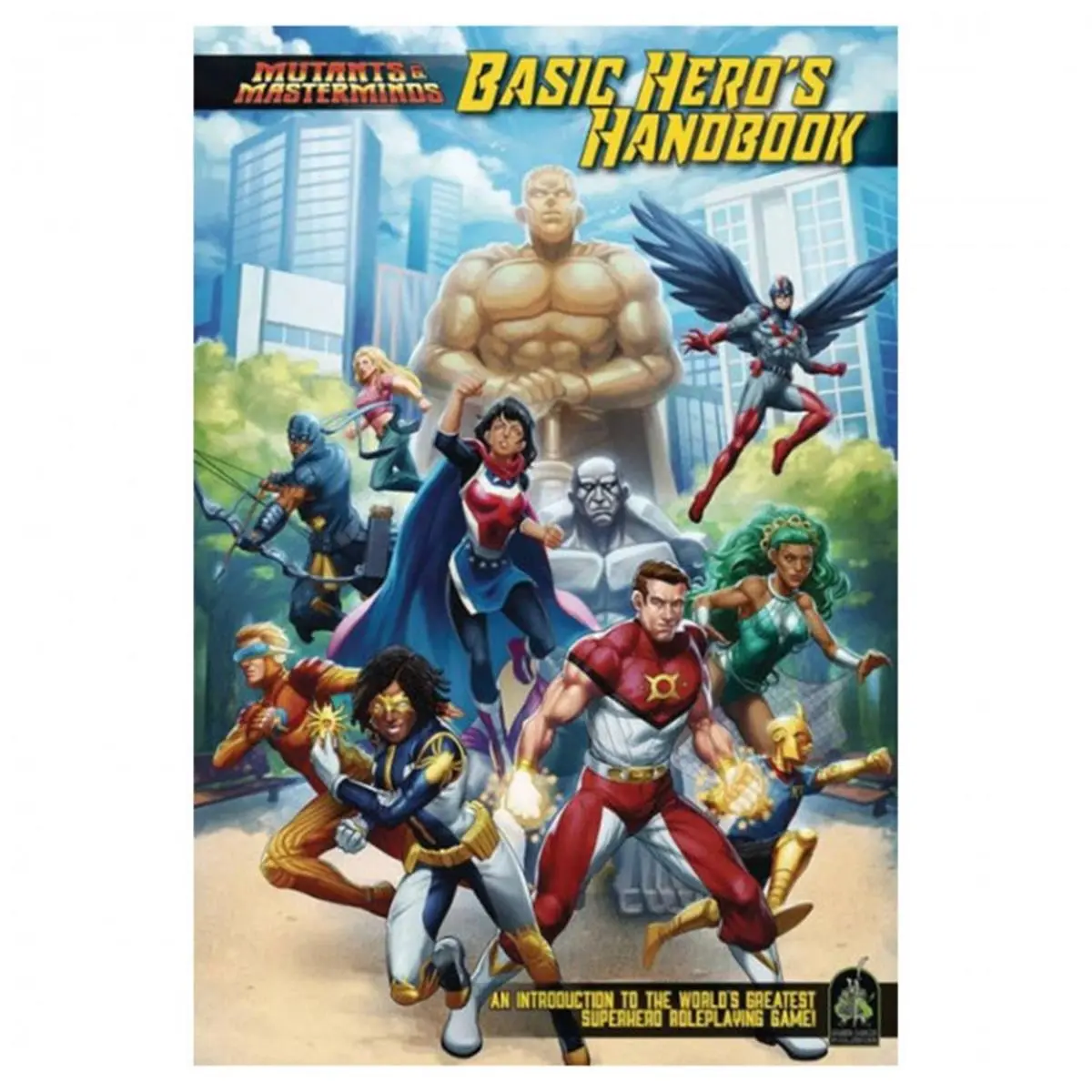 Green Ronin Publishing GRR5516 Mutants & Masterminds Basic Heros Handbook Role Playing Games