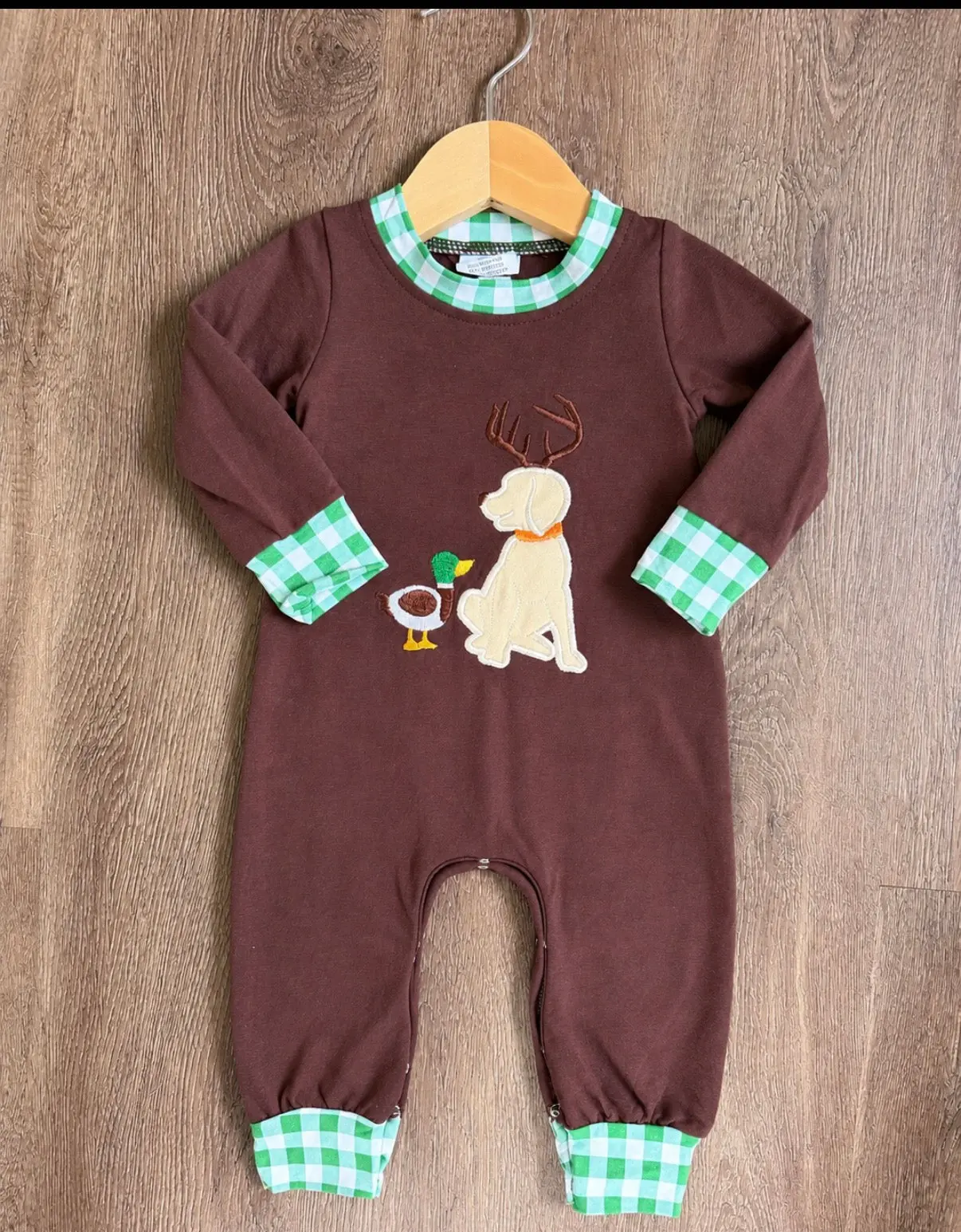 Duck dog jumpsuit