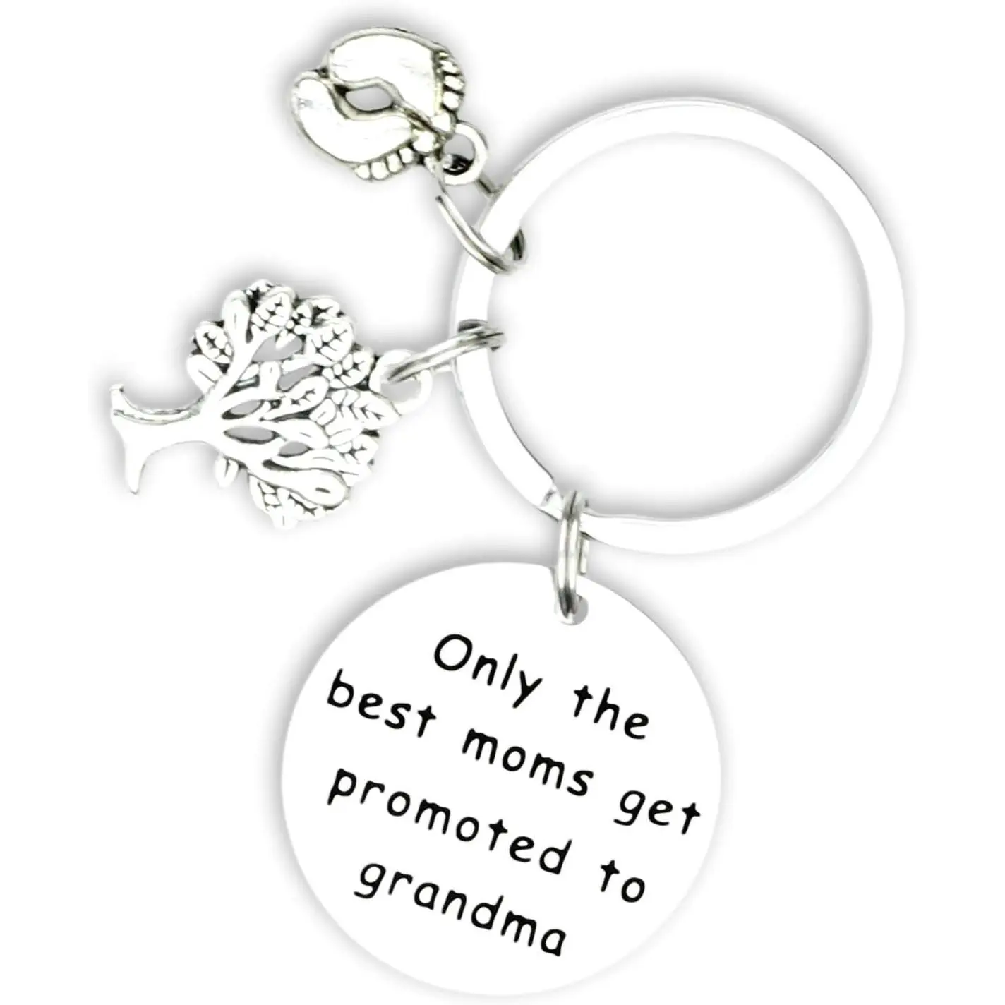 New Grandma Gift Keychain Grandmother Announcement Gift First Time Grandma Gifts Key Chain