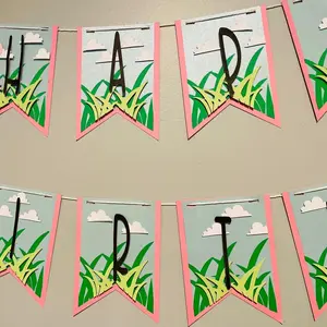Peppa Pig Inspired Banner