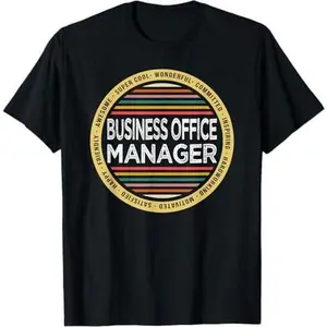 Business Office Manager Shirt Funny Profession Birthday T-Shirt