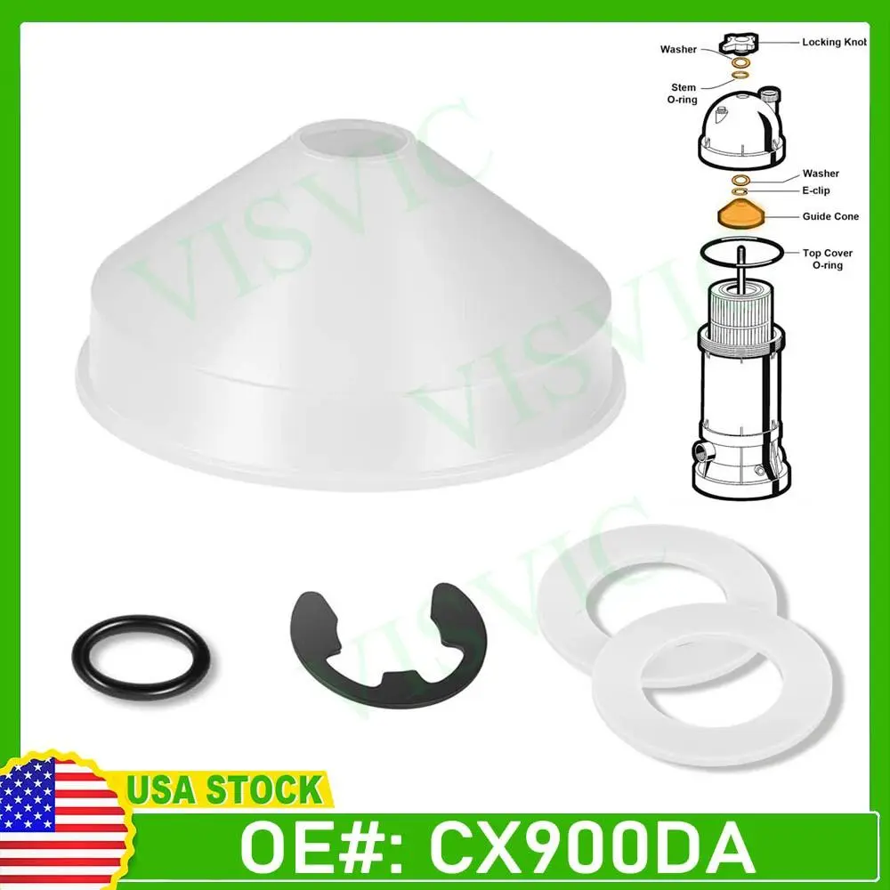 CX900DA Pool Filter Knob Kit Fit for Hayward Star-Clear Plus C751, C900, C1200