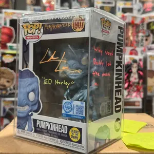 Funko Pop Pumpkinhead Vinyl Figure - Signed by Chance Michael Corbitt