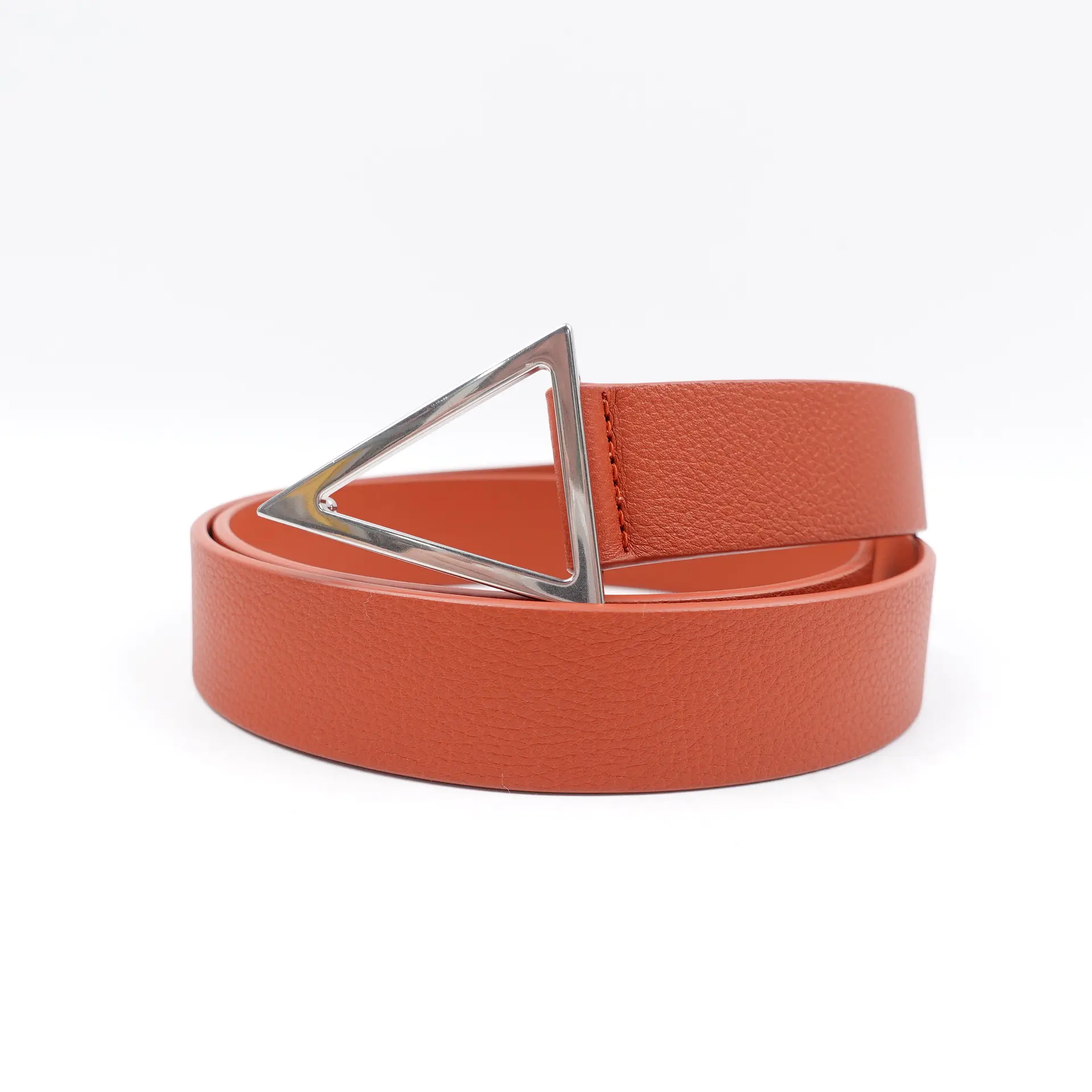 Pre-owned Bottega Venetta Brown Leather Belt T20164776