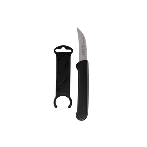 Black Birds Beak Parer with Matching Sheath - 2.5"