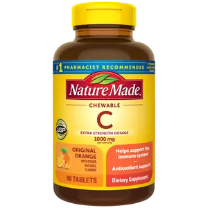 Vitamin C Extra Strength Dosage 1000 mg Chewables