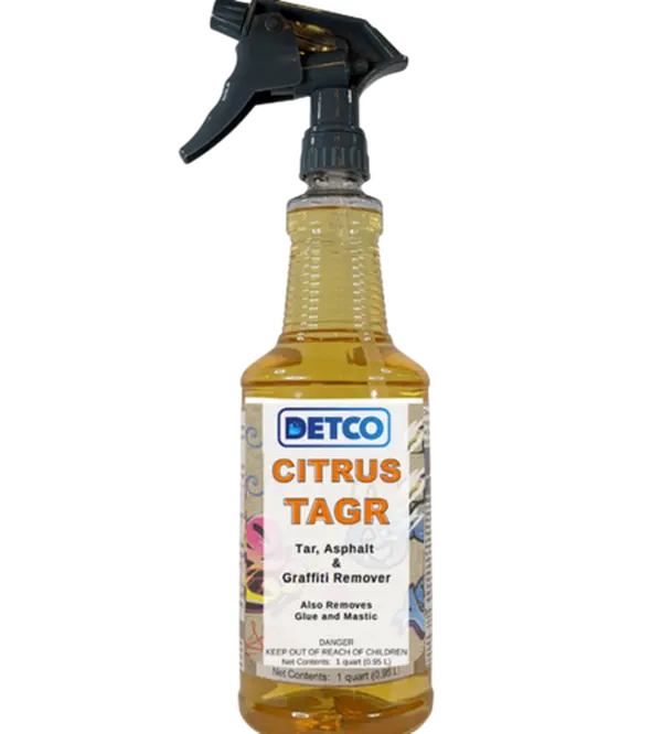 DETCO Citrus Tagr Surface Cleaner - Biodegradable, Lab Tested, Industry Approved Tar, Asphalt & Graffiti Remover for Automotive & Motorcycle Car Washing Maintenance, Tar Removal