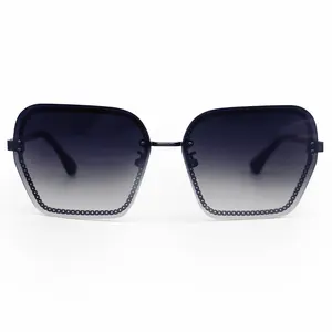 Chain Reaction Sunglasses Faded Black Lenses & Frames