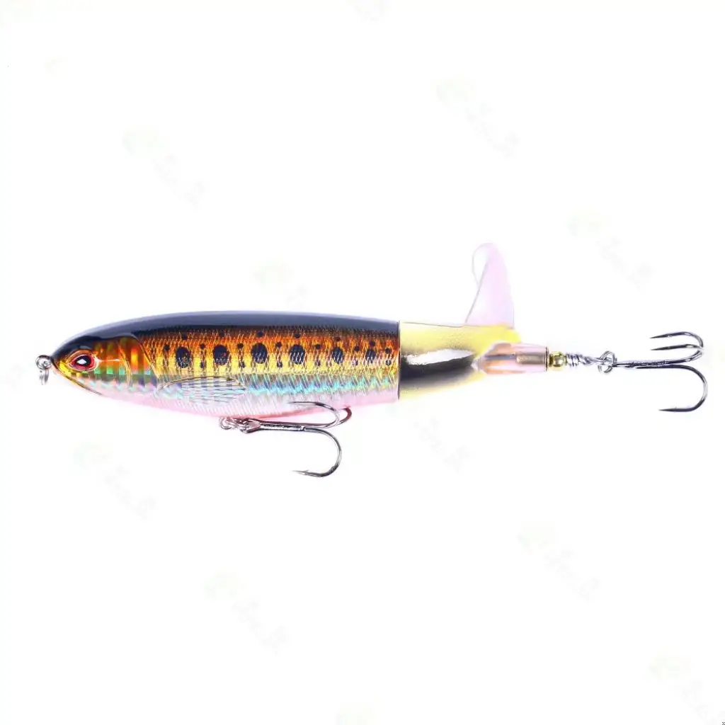 Ultimate Lure Whopper Plopper Topwater 4.33in/0.46oz for Bass Catfish Freshwater Saltwater Artificial Lure Bass Pike Fishing Supply