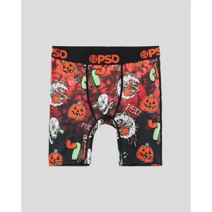PSD Youth Boy's Spooky Jumble Boxer Brief - Soft, Breathable and Comfortable Stretch Underwear