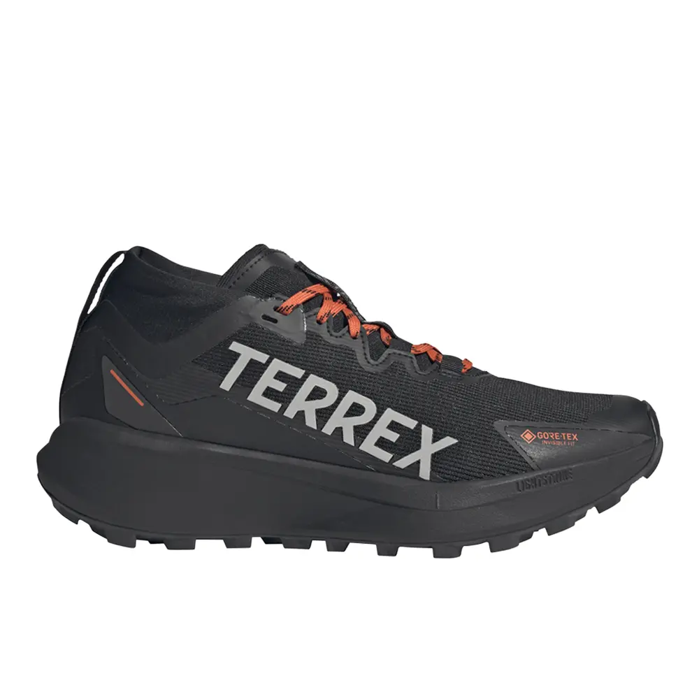 adidas Mens Terrex Agravic Gtx Trail Running Sneakers Shoes - Black adidas Mens Terrex Agravic Gtx Trail Running Sneakers Shoes - Black