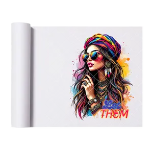Let Them Painted Beauty - Direct Print Film Transfer for Trendy T-Shirts, Cotton, Polyester & Blends - High-Quality Print