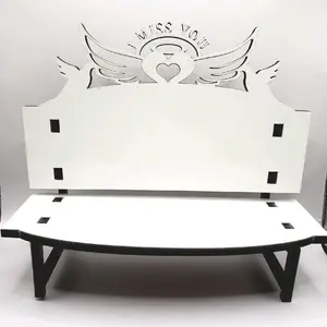 Sublimation "I Miss You" Memorial Bench