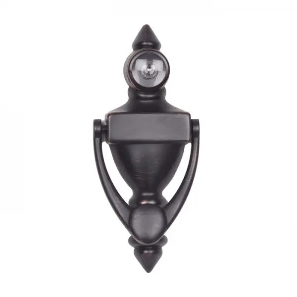 Nuk3y 5-1/2" High Knocker w/180 Degree UL Viewer