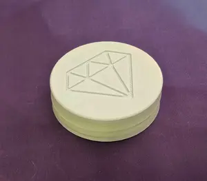 Diamond Painting Wax Container, Easy to Refill, Diamond Art Putty Storage Container, Re-usable 3D Printed Rhinestone Holographic Tack Pot