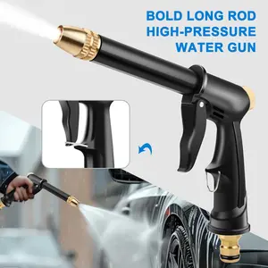 Car Wash Spray Gun – Heavy Duty Adjustable Nozzle with Quick Connect for Standard Garden Hoses, High-Pressure Cleaning for Cars, Driveways, Patios & Household Use