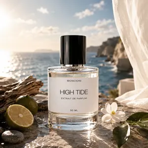Moncioni High Tide Extrait de Parfum - Unisex Luxury Fragrance with Ginger, Bergamot, Rosemary - Long-Lasting Designer-Inspired Niche Perfume Gift