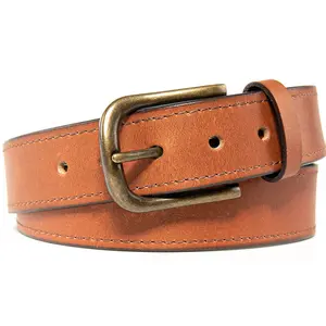 Leather Belt - Cognac