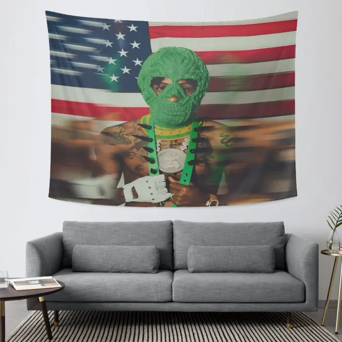 Y-oungBoy Tapestry, Fun Tapestry, Durable Wall Decoration Banner, Bedroom Tapestry, Outdoor Party Banner, Tree Pattern, Inspirational Cotton, Casual Accessories, Pink Tapestry, Lightweight and Easy to Hang, Y2K Style Room Decor, College Dorm Decor outdoor