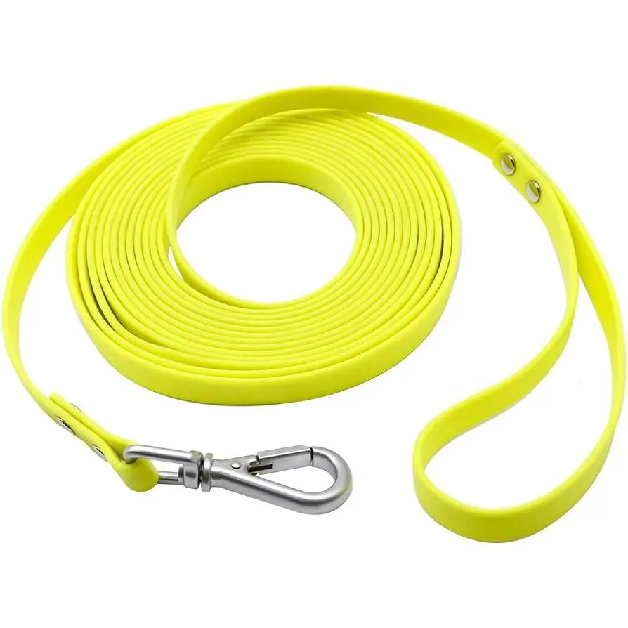 Waterproof Long Dog Lead - Recall Training Lead for Outdoor Play, Backyard, Beach, Ideal for Dog Training
