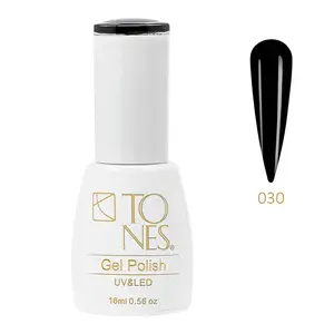 Gel Polish #30 - Black Magic  | Black | UV/LED | 0.56 fl oz