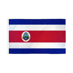 Costa Rica Flag 2x3ft Poly, Banners, Dye Sublimation